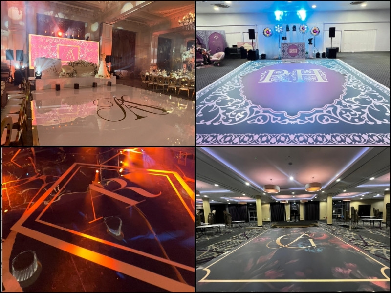 Illuminated LED dancefloor
