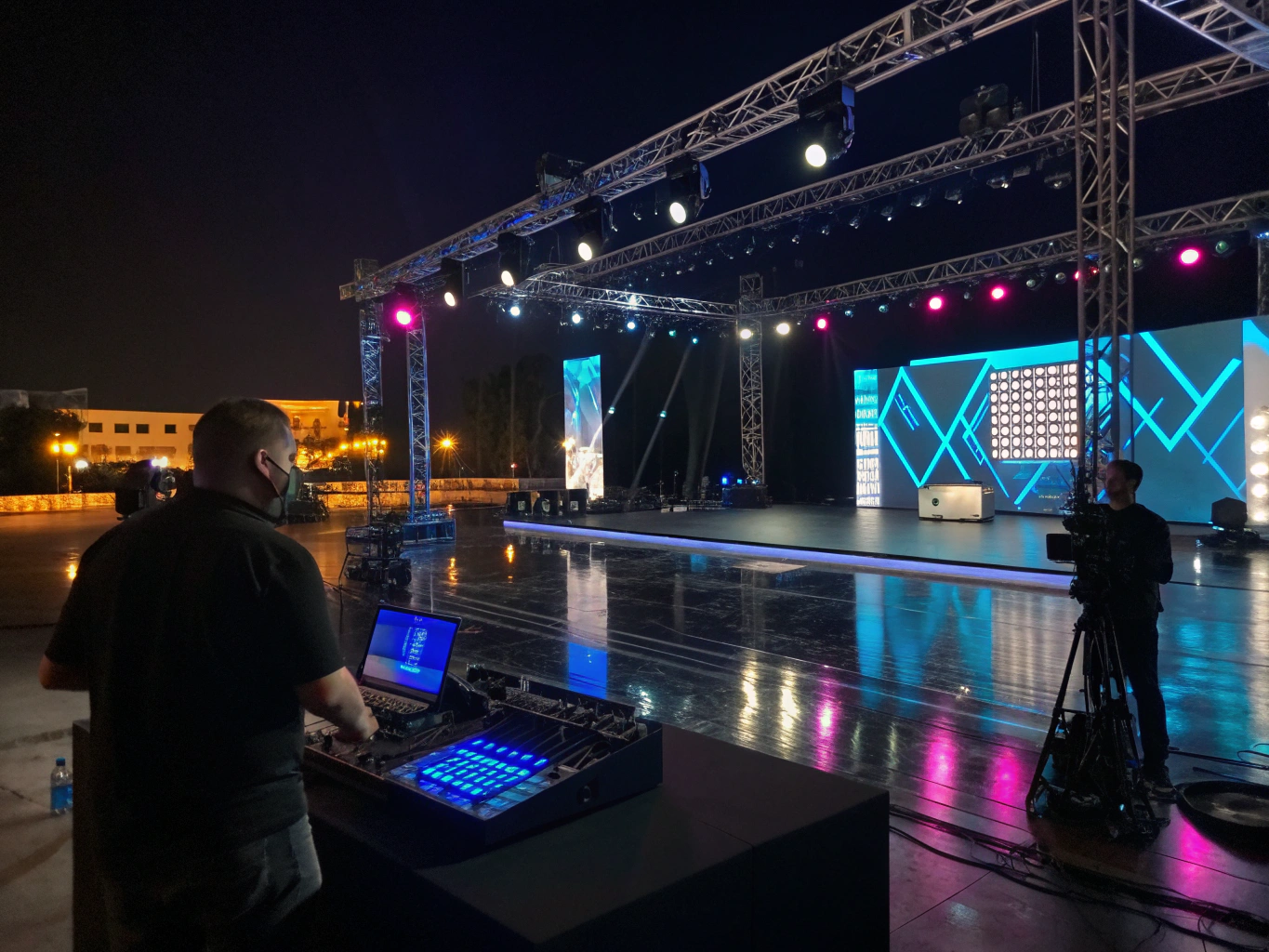 Professional production lighting